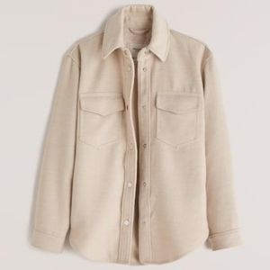 Abercrombie & Fitch Cozy Shirt Jacket